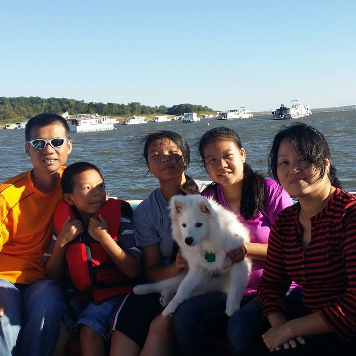 Tim Lau and family — owners of Samurai Sushi and Hibachi